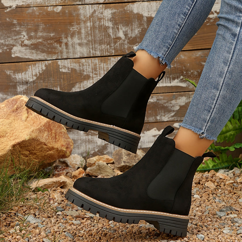 Rhea | Women's Chelsea Comfort That Never Quits Boots with Slip-On