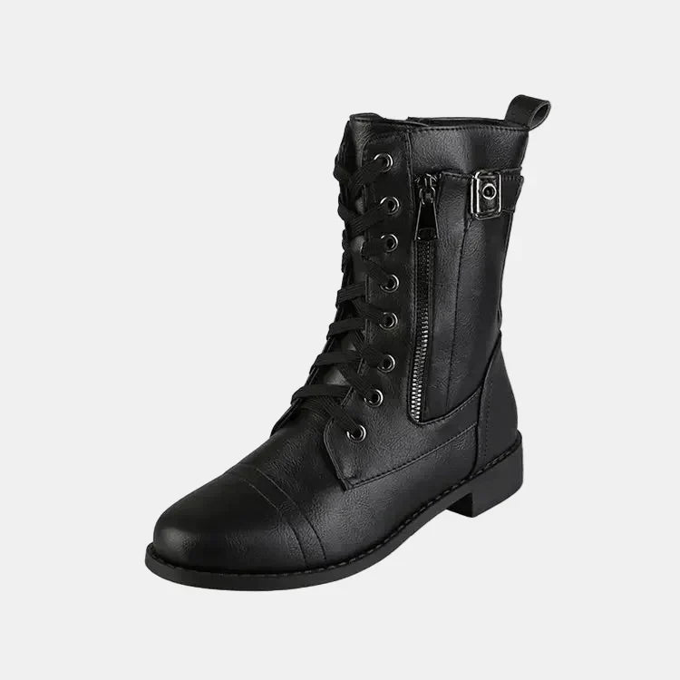 Bailey | Women's Round Toe Fall Boots with Comfortable Casual Everyday Walking