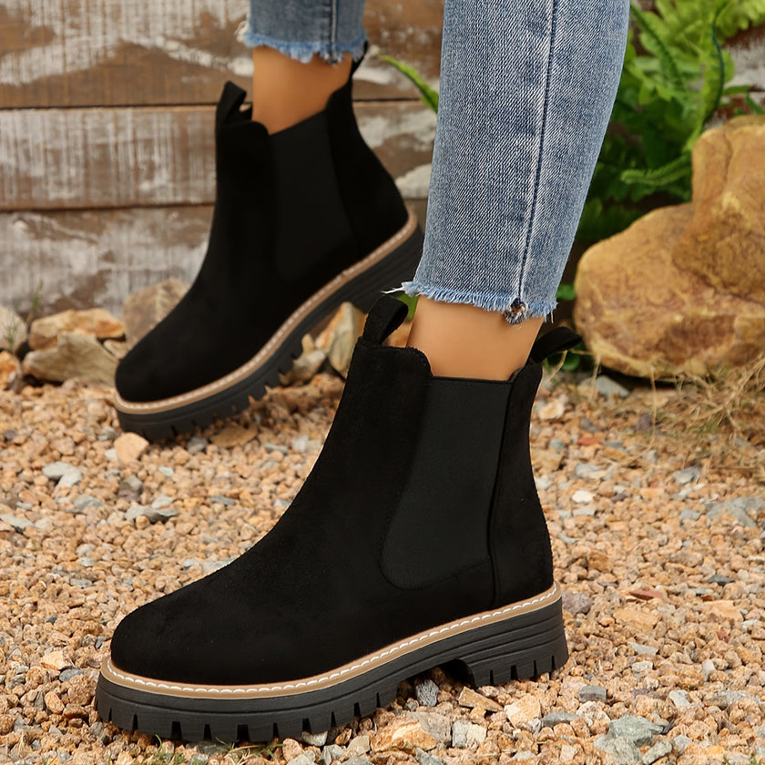 Rhea | Women's Chelsea Comfort That Never Quits Boots with Slip-On