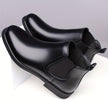 Chelsea Boots Brown Slip On Polished Cushioned Ankle Boots | Everett