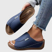 FJØRNA women's orthopedic sandals with arch support, summer open-toe sandals for comfortable walking and foot health.