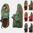 Nina | Women's Casual Printed Ankle Boots with Slip-On Comfortable Everyday Walking