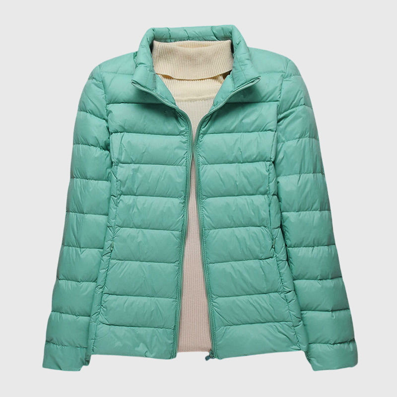 Quilted Jacket Women Ultra-Light Windproof Water-Resistant