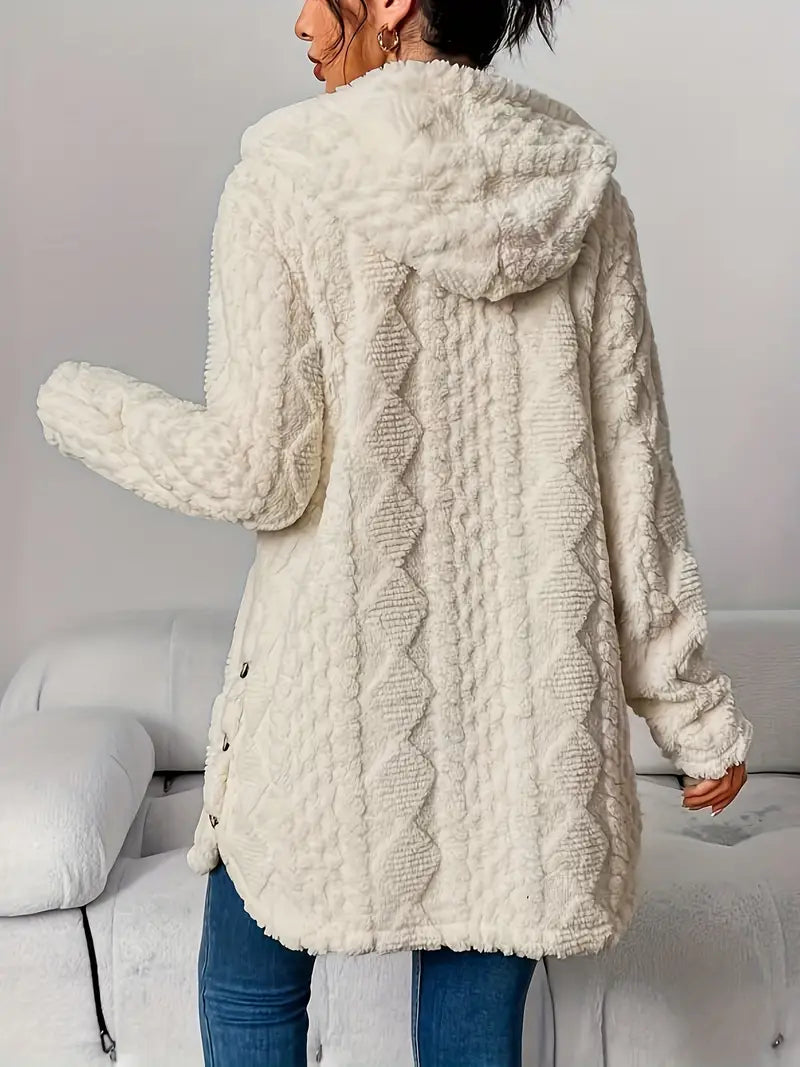 Hayden Soof | Women's Versatile Knit Hooded Cardigan Sweater
