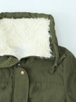 Parka Jacket Hooded Lined Mid Length Winter Coat | Carolyn