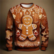 FJØRNA Grace Christmas Jumper for women featuring festive graphic design, cozy sweatshirt perfect for holiday celebrations.