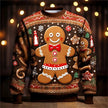 FJØRNA Grace women’s Christmas jumper sweatshirt with festive graphic design, cozy holiday sweater for women.