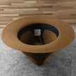 FJØRNA Carolus Handmade Classic Panama Hat for men, white summer sun hat with woven straw design and elegant craftsmanship.