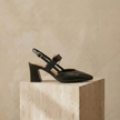 FJØRNA women's pink orthopaedic heels with comfortable design and supportive sole, suitable as an alternative to traditional heels.