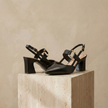 FJØRNA women's pink orthopedic heels with comfortable design, stylish footwear for women.