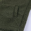 Hilde | Women's Hooded Open-Front Teddy Fleece Jacket with Pockets