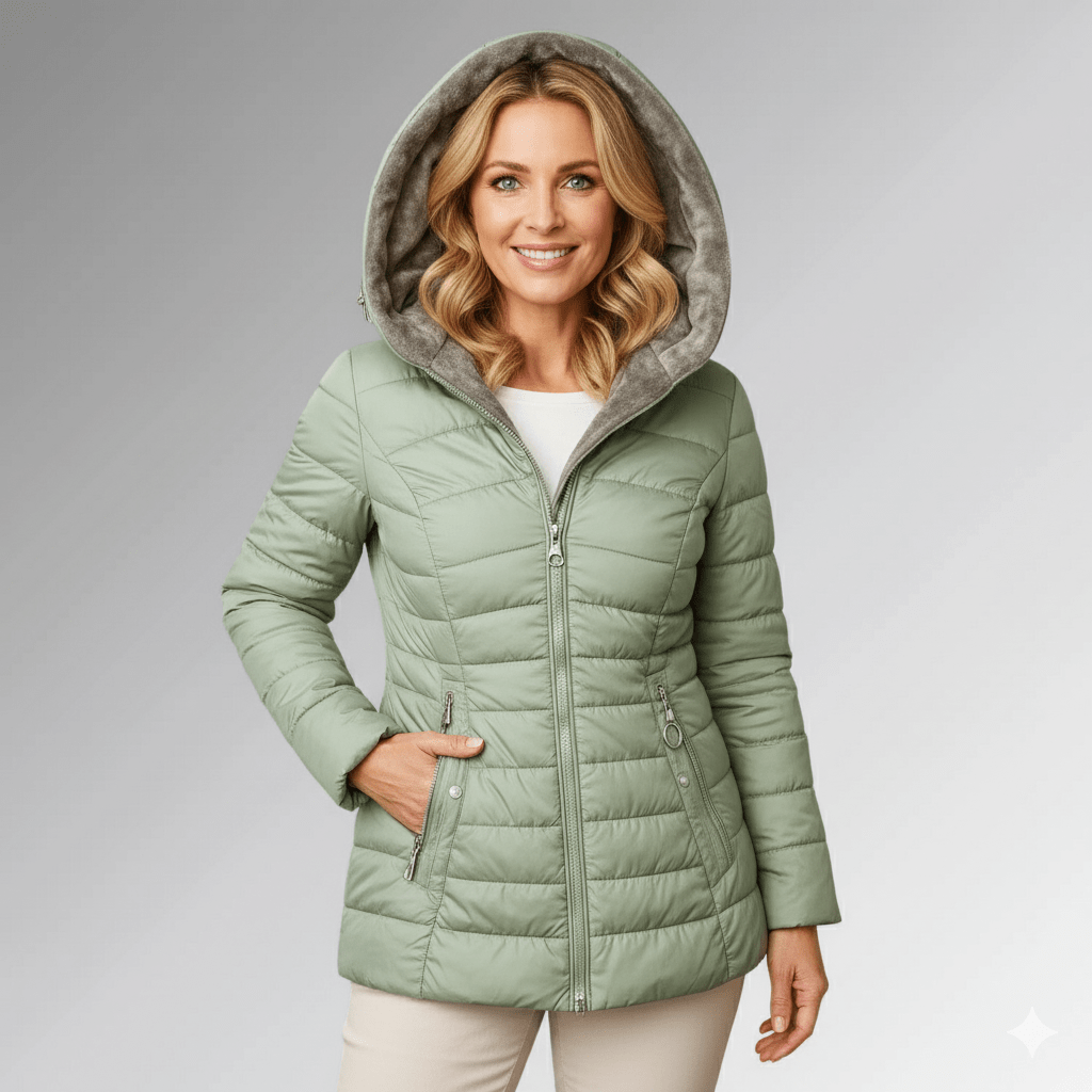 Fleece Lined Waterproof Windproof Winter Jacket for Women | Gabrielle