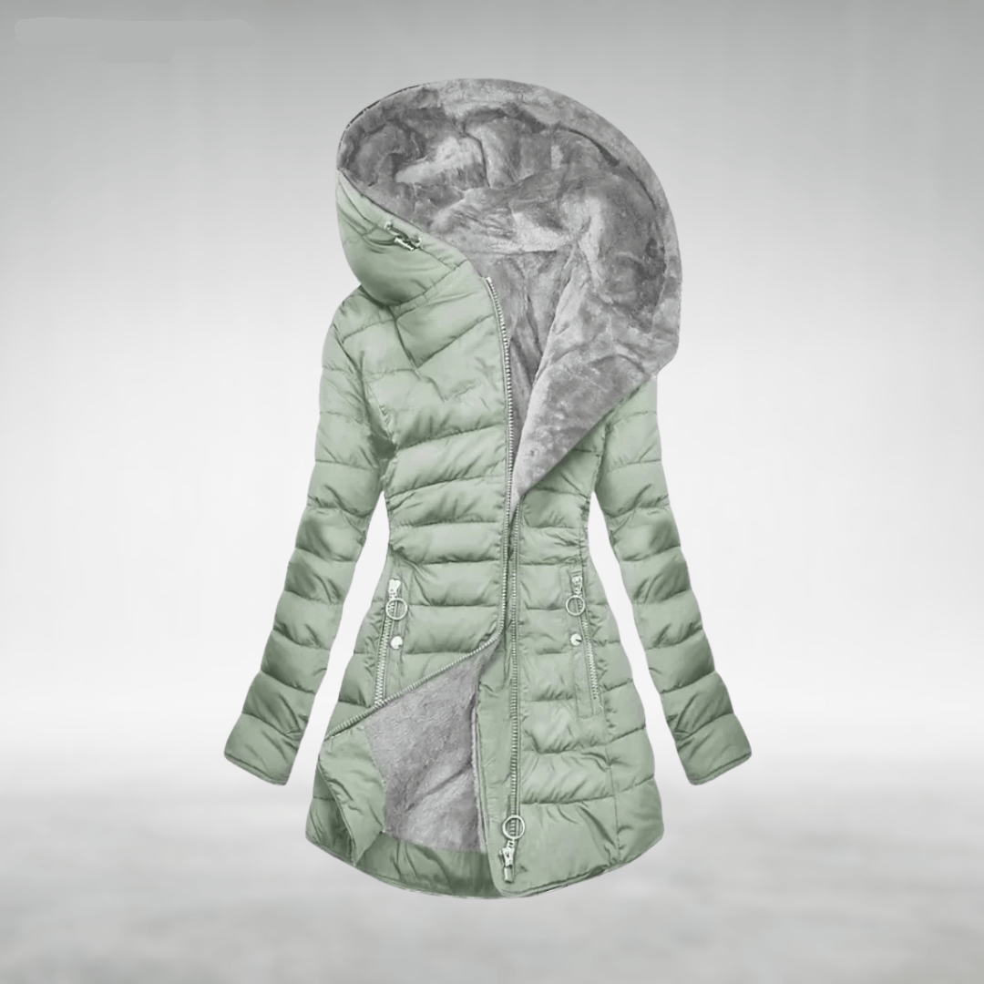 Fleece Lined Waterproof Windproof Winter Jacket for Women | Gabrielle