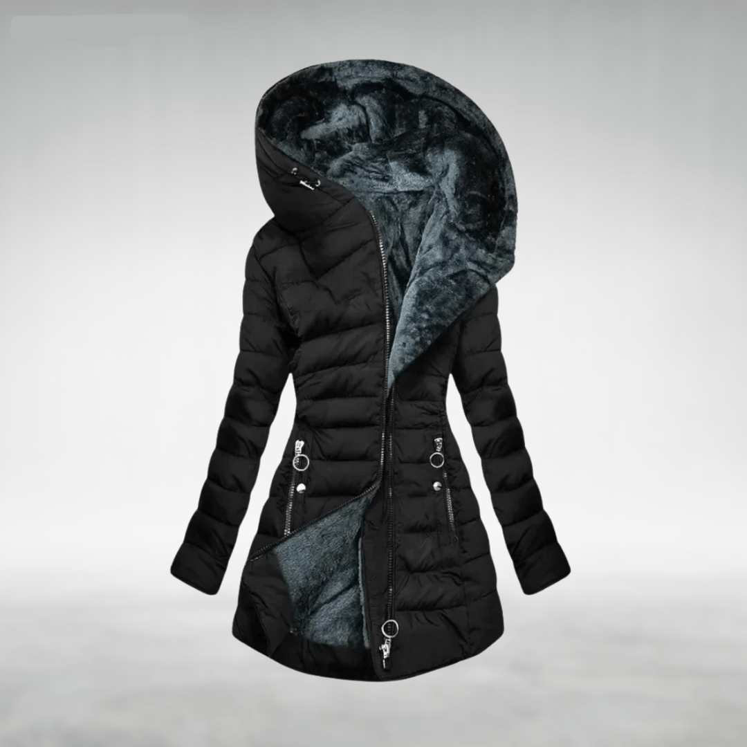 Fleece Lined Waterproof Windproof Winter Jacket for Women | Gabrielle