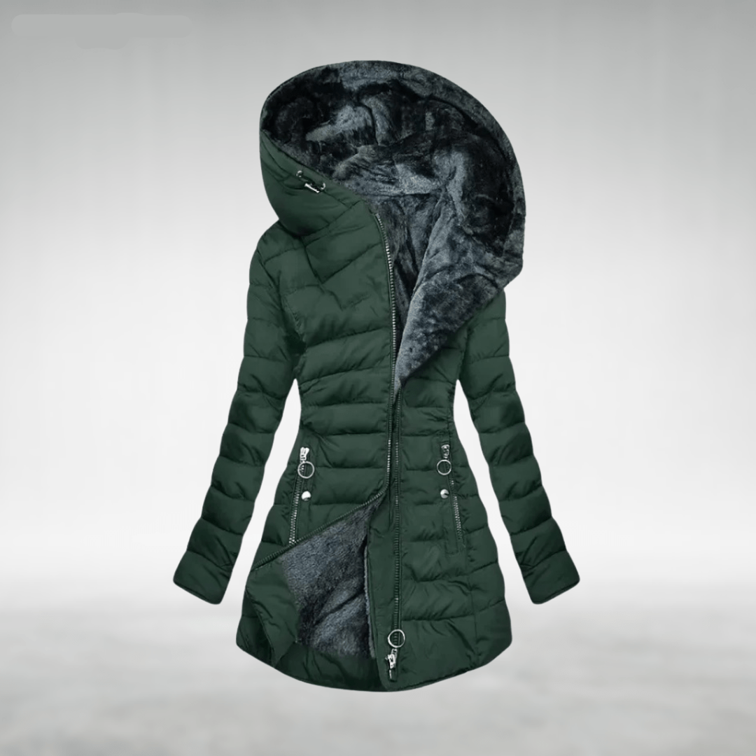 Fleece Lined Waterproof Windproof Winter Jacket for Women | Gabrielle