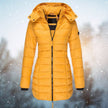 Gwenienne | Women's Longline Quilted Hooded Winter Puffer Coat