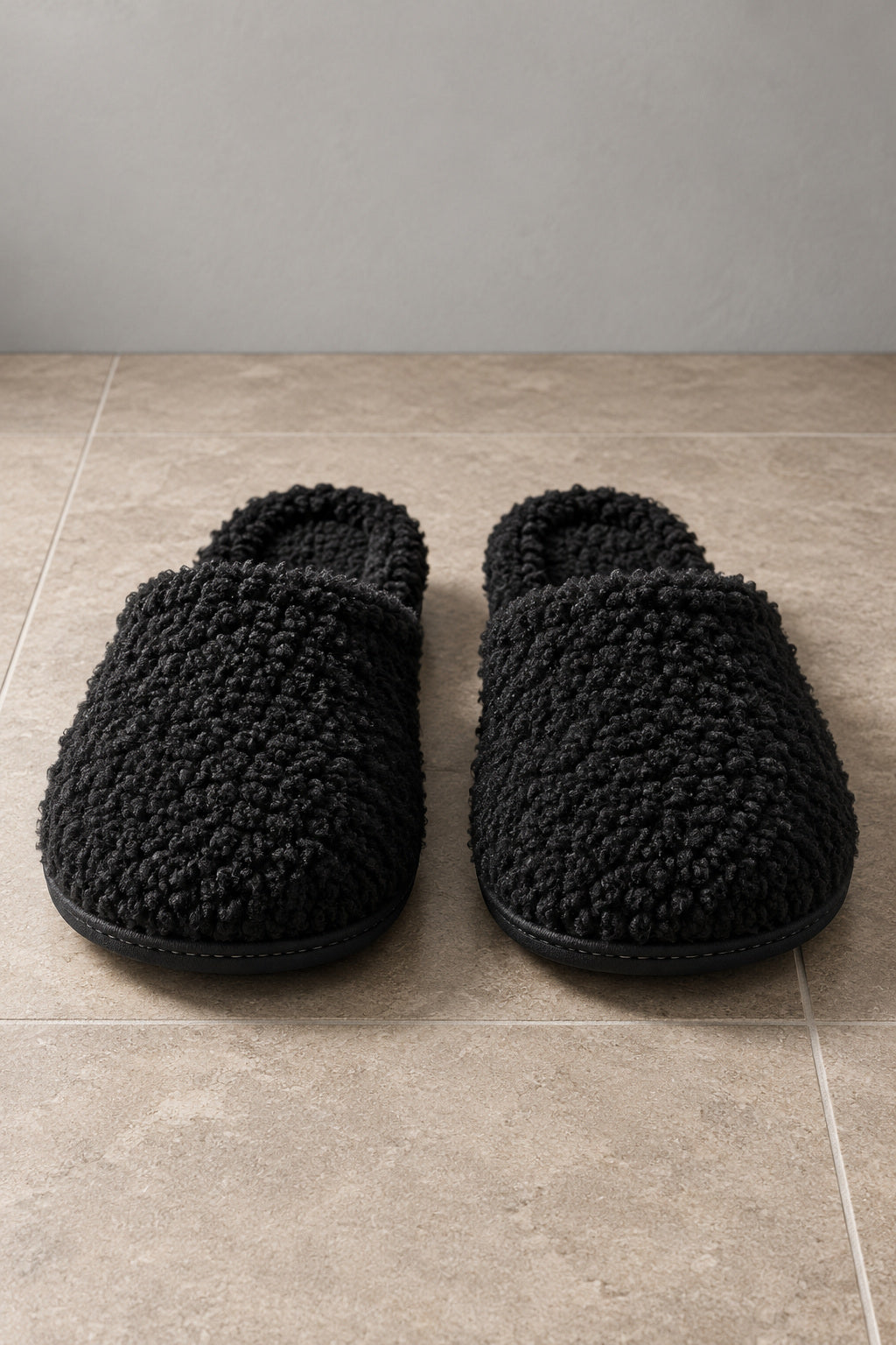 Teddy Slippers Loafer-Style Slip-On with Moc Toe for Women | Tanwen