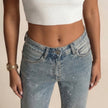 Saar | Women's High-Waist Straight-Leg Jeans