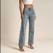 Saar | Women's High-Waist Straight-Leg Jeans