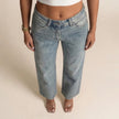 Saar | Women's High-Waist Straight-Leg Jeans