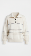 Knit Cardigan Women Open Collar Button Front White
