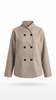 Utility Jacket Women Oversized Cotton Blend Button Front