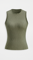 Knit Tank Top Women Scoop Neck Slim Fit Sleeveless