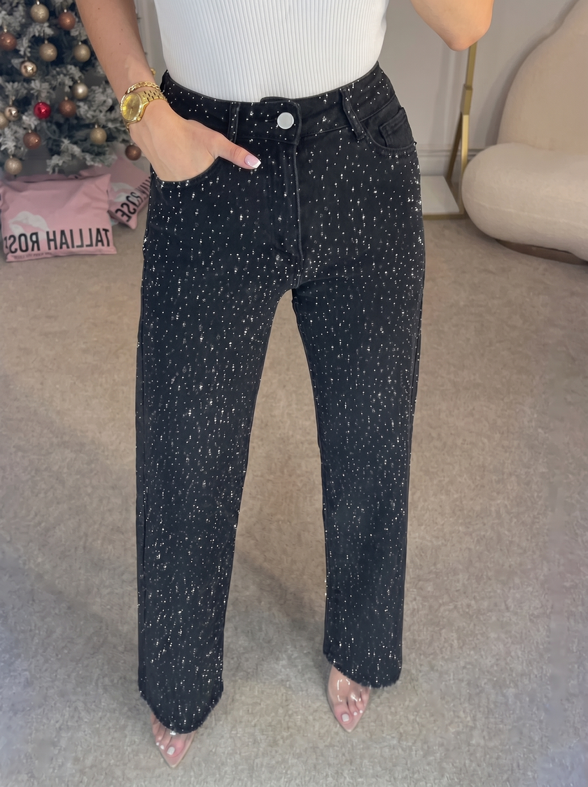 Saar | Women's High-Waist Straight-Leg Jeans