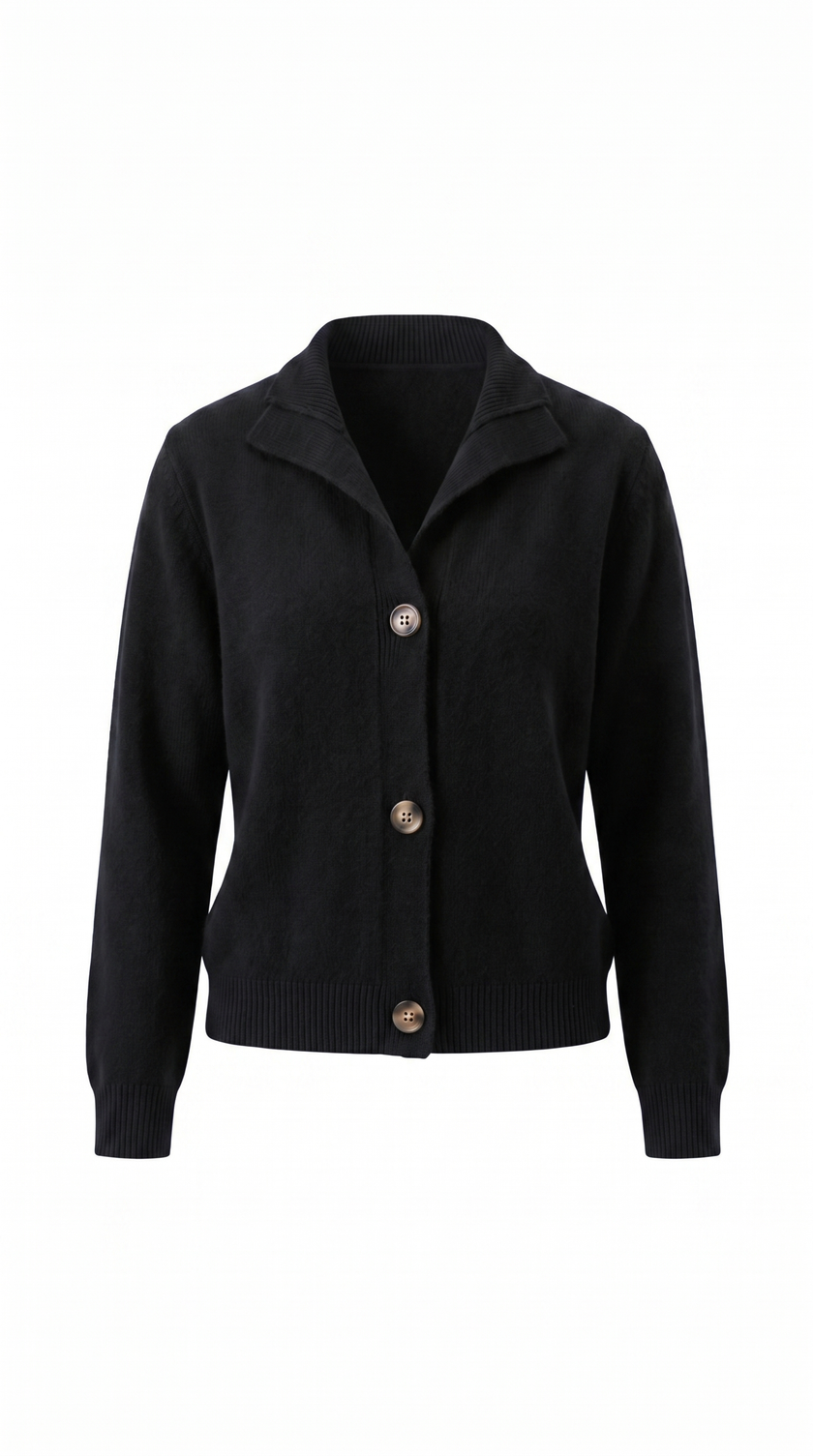 Knit Cardigan Women Oversized Button Front Long Sleeve