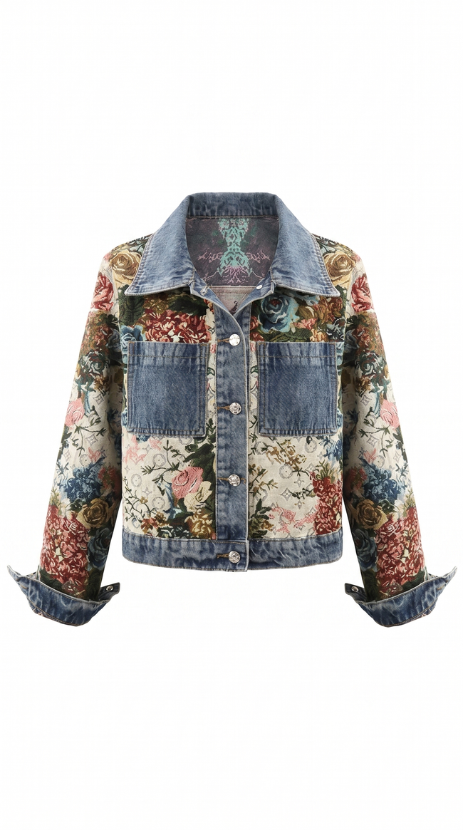 Bridget | Button-Front Denim Jacket for Women