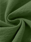 High-waist linen summer trousers for women, wide-leg palazzo style by FJØRNA, made of breathable cotton-linen fabric.