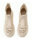 Hiking | Women's Lace Cutout Breathable Slip On with Comfortable Casual Everyday