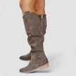 Hiking | Women's Slouchy Knee High Side Zip with Comfortable Casual Everyday