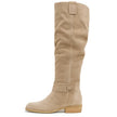 Hiking | Women's Slouchy Knee High Side Zip with Comfortable Casual Everyday