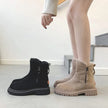 Hiking | Women's Winter Fur Lined with Block-Heel Comfortable Casual Everyday Walking
