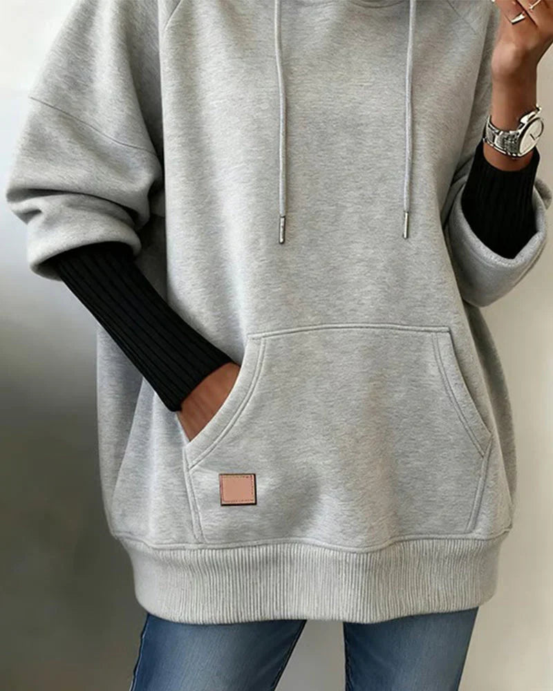 Yara | Women's Hooded Sweater Pullover with Knit Cozy Soft for Casual