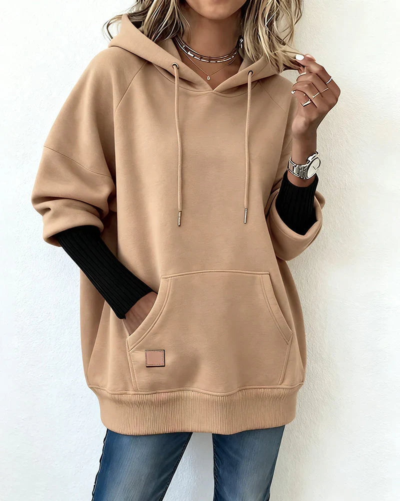 Yara | Women's Hooded Sweater Pullover with Knit Cozy Soft for Casual