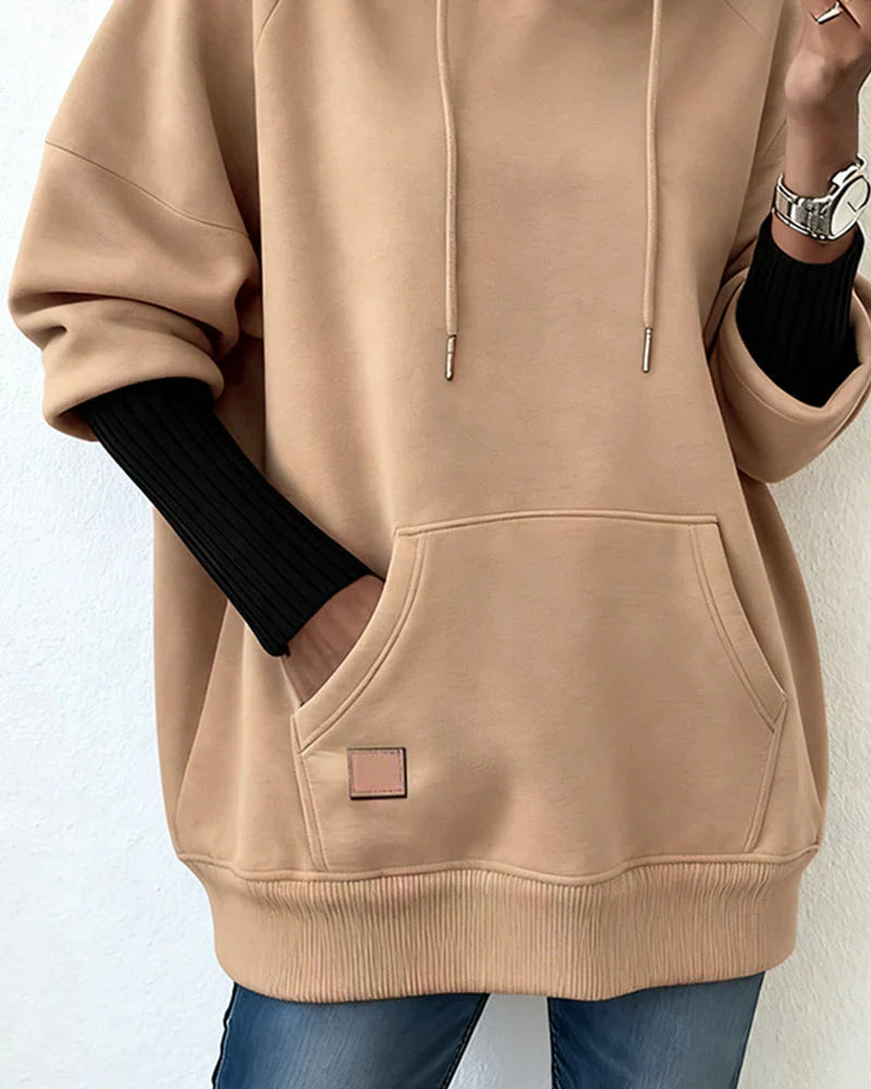 Yara | Women's Hooded Sweater Pullover with Knit Cozy Soft for Casual