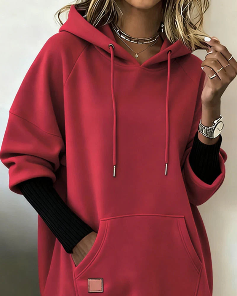 Yara | Women's Hooded Sweater Pullover with Knit Cozy Soft for Casual