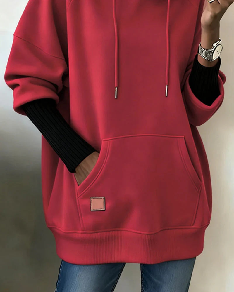 Yara | Women's Hooded Sweater Pullover with Knit Cozy Soft for Casual