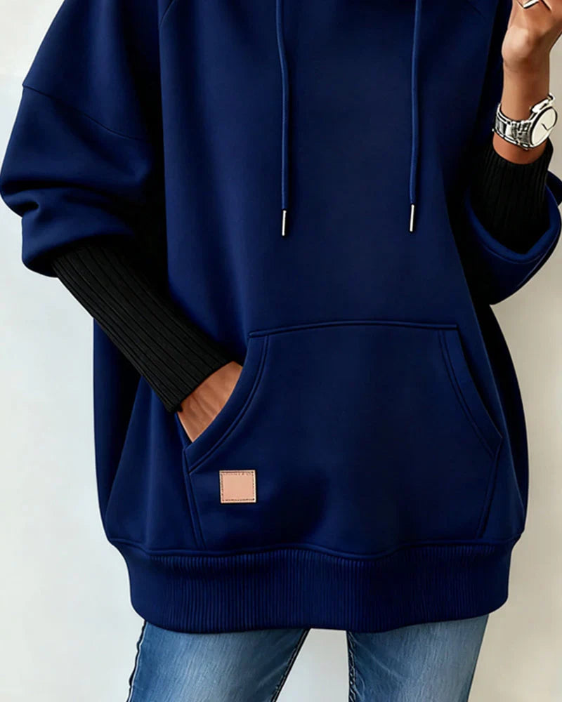 Yara | Women's Hooded Sweater Pullover with Knit Cozy Soft for Casual