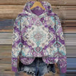 Silke | Women's Ribbed Hooded Sweater Pullover with Knit Cozy Soft Long-Sleeve