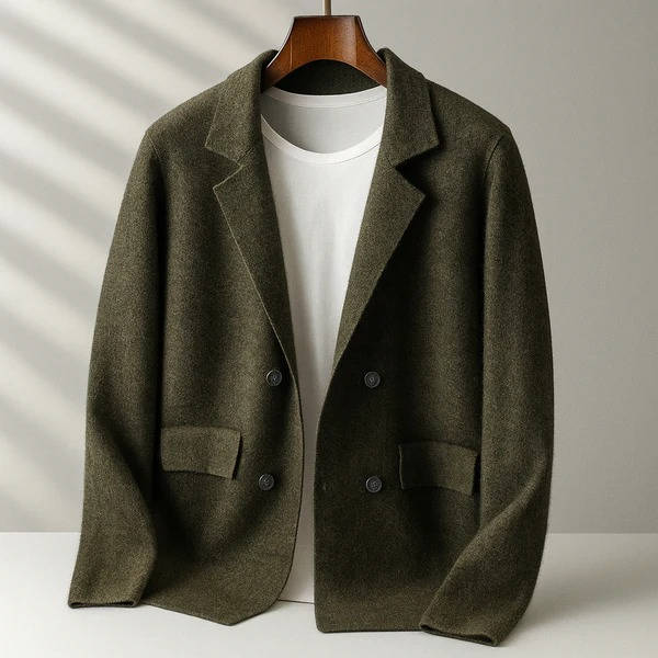 Viola | Women's Cashmere Knitted Button-Front Cardigan