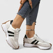 FJØRNA women's orthopedic sneakers with cushioned insoles and classic design, featuring supportive sole and stylish look.