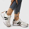 FJØRNA women's orthopedic sneakers with cushioned insoles and classic design, featuring supportive sole and stylish look.