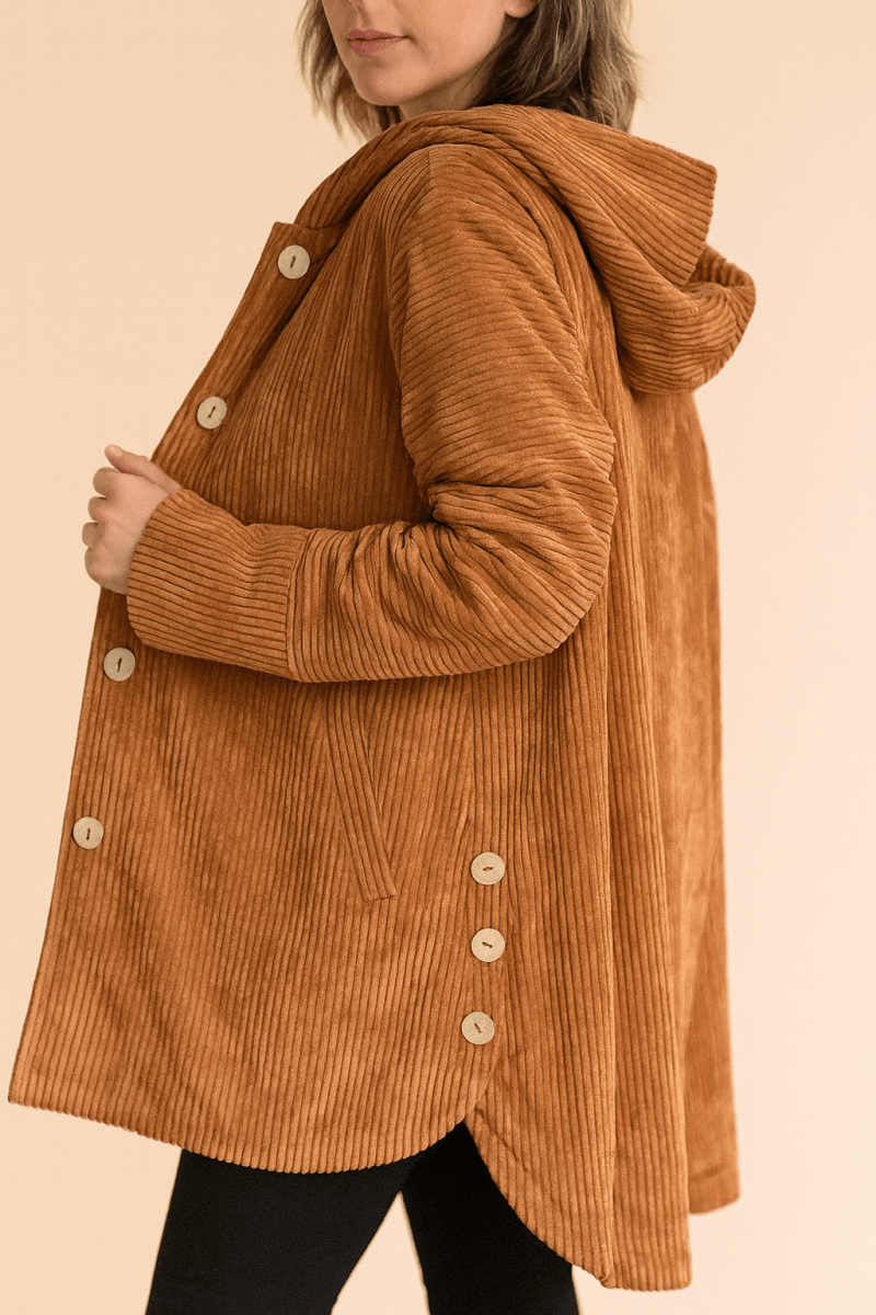 Indie | Women's Hooded Corduroy Jacket
