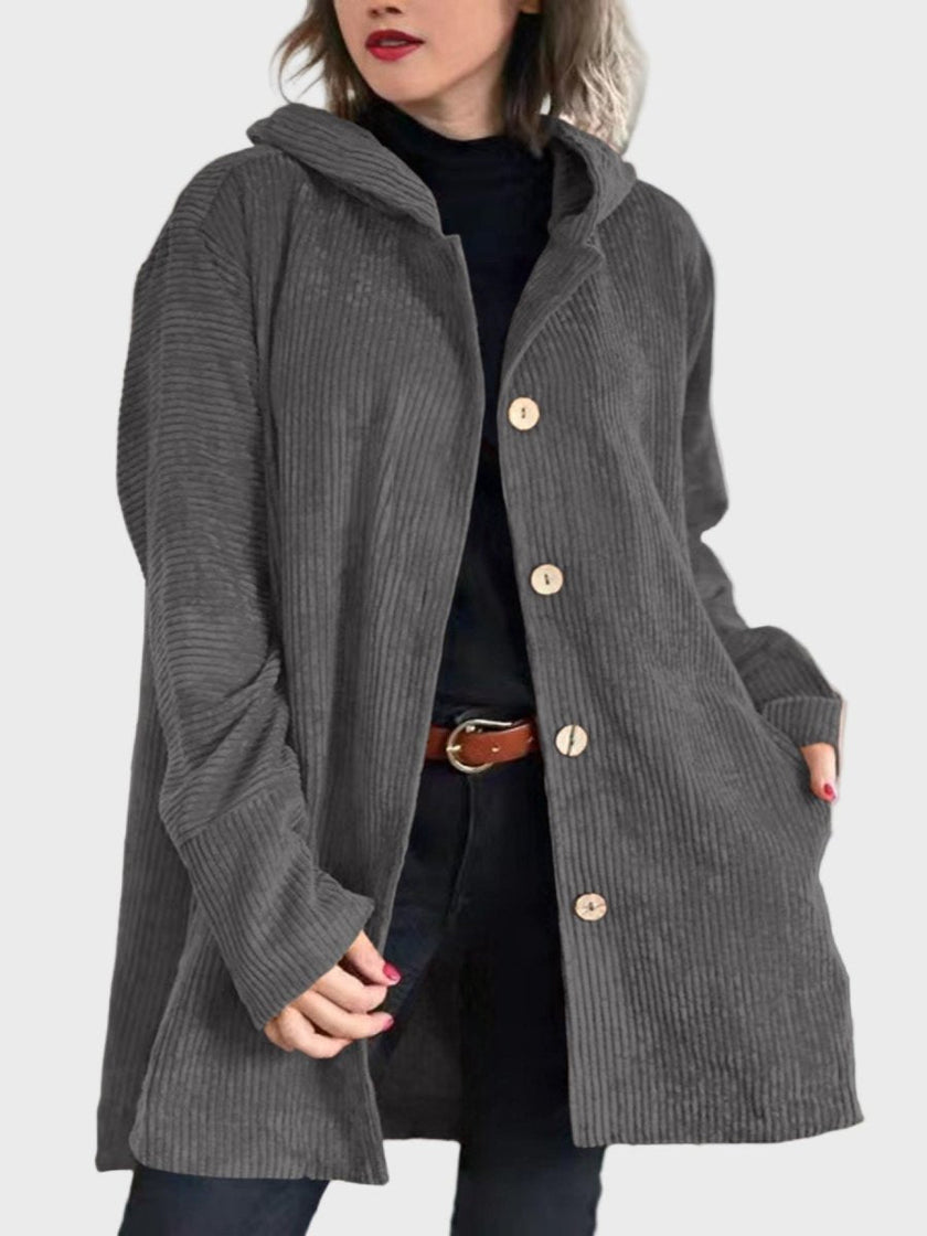 Indie | Women's Hooded Corduroy Jacket