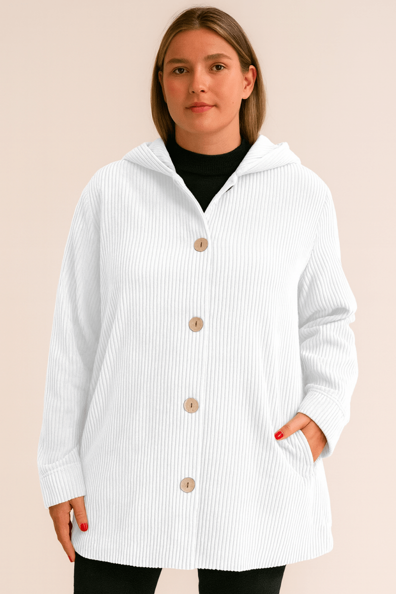 Indie | Women's Hooded Corduroy Jacket