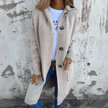 Willemijn | Women's Long Stand-Collar Collared Cardigan
