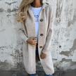 Willemijn | Women's Long Stand-Collar Collared Cardigan